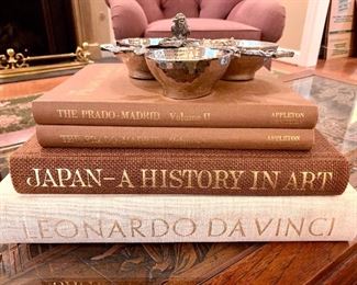 $30 - Leonardo Da Vinci Book; $20 Japan - A History in Art; $20 (pair) - The Prada Madrid