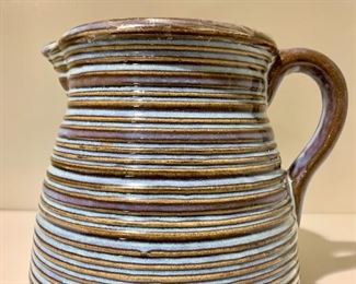 $28 - Blue Apothecary Pitcher - 5.5 h