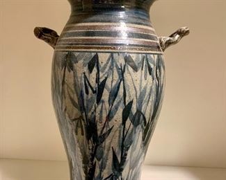 $60 - Decorative Ceramic Urn - 14 h x 9 w