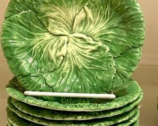 $70- Set of 7 Vintage Vietri Italian Ceramic Plates - 6.75 diameter 