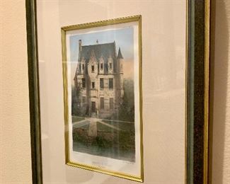 Detailed view of Victor Petit Lithographs