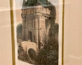 Detailed view of Victor Petit Lithographs