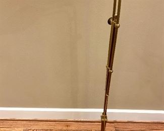 $250 - Decorative Craft Inc. Brass Floor Lamp - 48 h x 12 w x 9 d