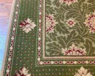 $850 - Custom Loop Rug - 14 x 14 (some minor damage)