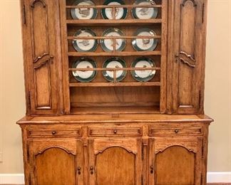 $1800 - Milling Road by Baker 2 Piece Hutch- 70 l x 20 w x 68 h