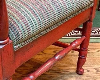 Detailed View of Ladderback Chairs