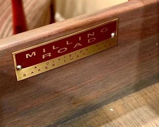 Detailed View of Milling Road by Baker 2 Piece Hutch