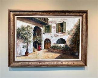 $400 - Oil by Gloria Gewinner - 43 x 31