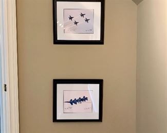 $50 (each) - Navy Planes - 16 x 15.75