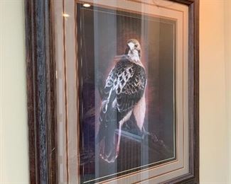 $200 - Red Tailed Hawk by Smith 276/3000 - 28 x 32.5 