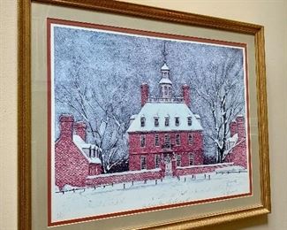 $100 - The Governois Palace (T. Coffman 1982) 26.5 x 21.5