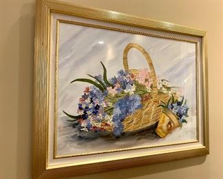 $300 - Original Watercolor - artist signed - 36 x 28