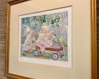 $250 - Limited Edition Print - artist signed - 24 x 22