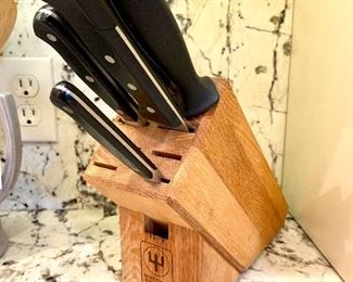 $80 - Wusthof Trident knife holder