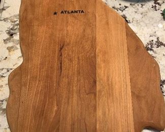 $18 - Atlanta cutting board (good condition!)