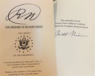 Richard Nixon Signed
