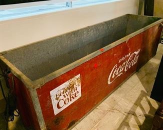Antique Coca-Cola Cooler