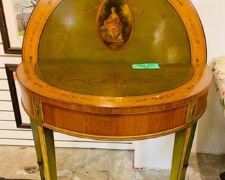 Adams Style Demi Lune Table