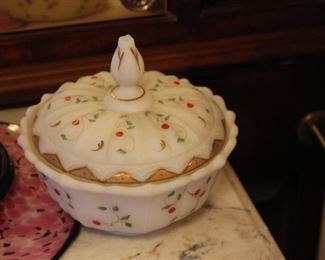 Fenton signed and numbered