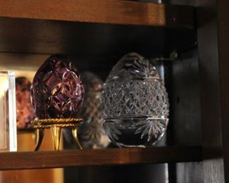 Waterford amethyst egg