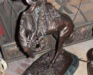 Remington bronze "Rattlesnake"