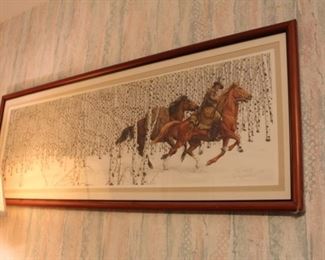 Bev Doolittle signed limited ed print - Sacred