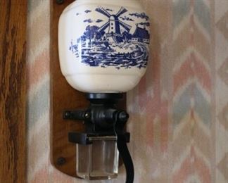 Vintage coffee grinder