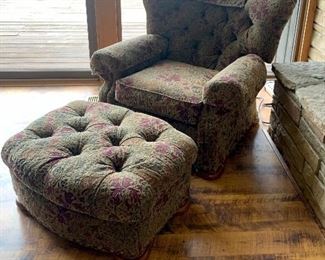 Chair & Ottoman