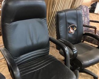 LEATHER OFFICE CHAIRS