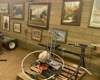 Skeet shooting equipment