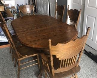 Oak Dining Set