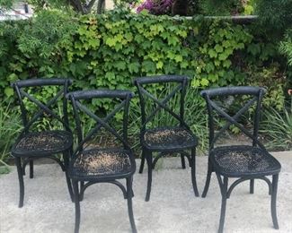 Dining Chairs Black $150.00