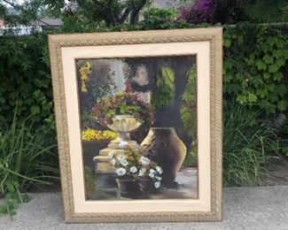 Large Floral Painting $80.00