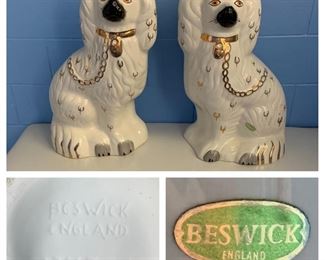 Pair of Beswick Porcelain Dogs