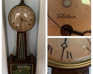 Telechron Banjo Clock