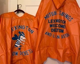 Vintage Lexington Yellow Jackets Rain Jackets