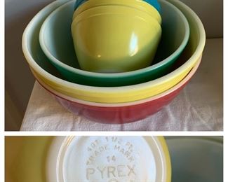 Pyrex Mixing Bowls