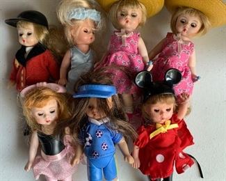 Miniature Madame Alexander Dolls