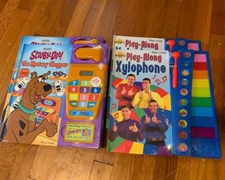 Scooby-Doo & The Wiggles Interactive Books (In Original Wrap)