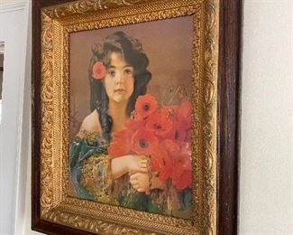 Victorian Female Themed Framed Print