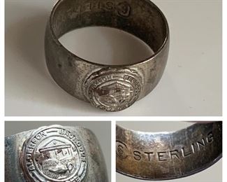 Sterling Alderson Broaddus College Ring