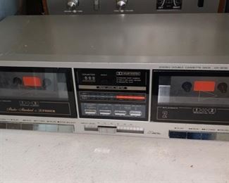Studio Standard By Fisher Stereo Double Cassette Deck CR-W36