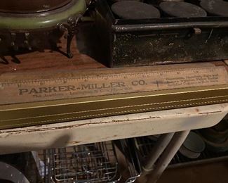 Old Parker Miller Advertising Ruler Lexington, N.C.