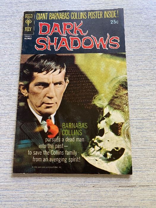 Vintage Television Cover Comic Books (Dark Shadows)