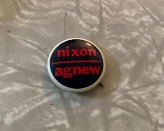 Nixon/Agnew Political Pinback
