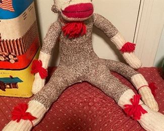 Vintage Sock Monkey