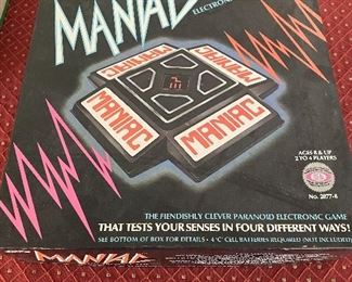 Maniac Electronic Game 