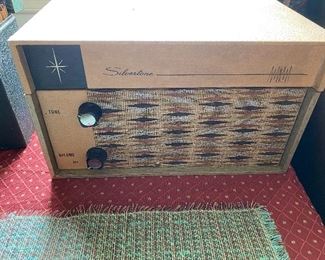 Vintage Silvertone Record Player