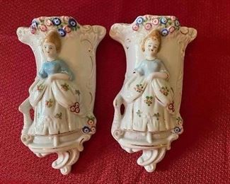 Pair of Wall Pockets