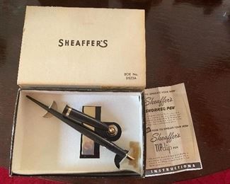 Sheaffer's Tip Dip Snorkel Pen in Box